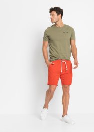Sweat-Shorts mit Rollkanten (2er Pack), Regular Fit, RAINBOW