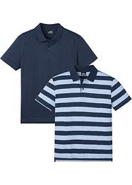 Poloshirt, Kurzarm (2er Pack), bpc bonprix collection