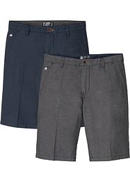 Chino-Bermuda, Regular Fit  ( 2er Pack ), bpc selection