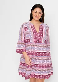 Tunika-Kleid aus fließender Viskose, bonprix