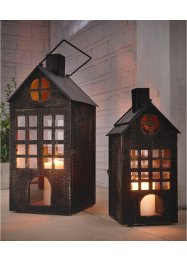 Laternen im Häuser-Design (2-tlg.Set), bpc living bonprix collection