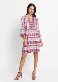 Tunika-Kleid aus fließender Viskose, bonprix