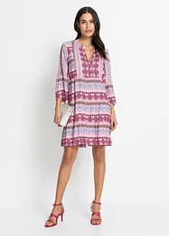 Tunika-Kleid aus fließender Viskose, bonprix