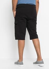 Sweat-Bermuda mit Cargotaschen, bpc bonprix collection