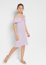 Mädchen Kleid mit Carmenausschnitt, bpc bonprix collection