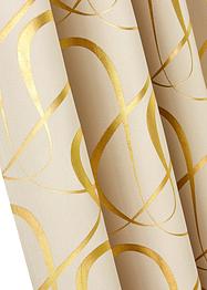 Verdunkelungsvorhang mit Glanzmuster (1 er Pack), bpc living bonprix collection