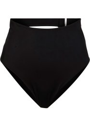 High waist Bikinihose weitenverstellbar aus recyceltem Polyamid, RAINBOW