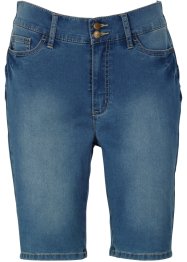 Super-Stretch-Jeans-Bermuda, High Waist, bpc bonprix collection