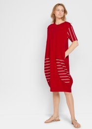 Knieumspielendes Oversized-Baumwoll-Kleid, 1/2-Arm, bpc bonprix collection