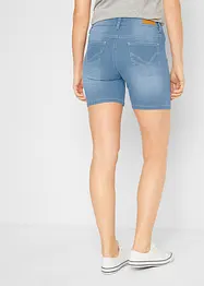 Jeansshorts Slim Fit Mid Waist, 2er Pack, bonprix