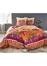 Bettwäsche mit Elefanten, bpc living bonprix collection