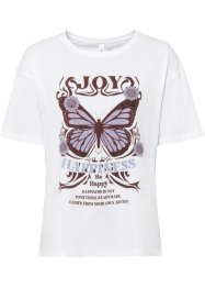 Oversized Shirt mit Schmetterlingdruck, RAINBOW
