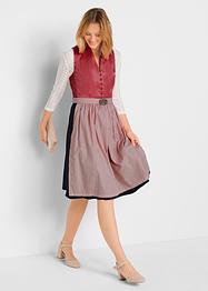 Dirndl mit Bequem-Effekt, knieumspielend (2-tlg. Set), bpc bonprix collection