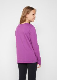 Mädchen Langarmshirt + T-Shirt (2er Pack), bpc bonprix collection
