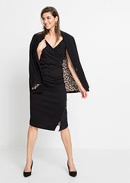Etuikleid mit Satin Einsätzen, BODYFLIRT