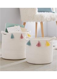 Korb mit Pompons, bpc living bonprix collection