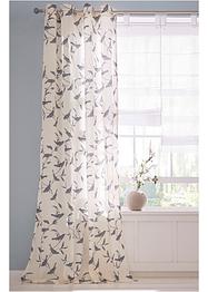 Vorhang mit Vogel Druck (1er Pack), bpc living bonprix collection