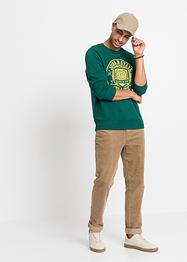Regular Fit Stretch-Cordhose mit Komfortschnitt, John Baner JEANSWEAR