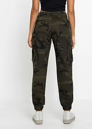 Cargohose mit Camouflage Druck, bonprix