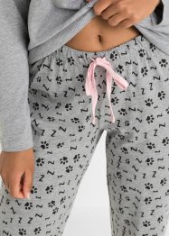 Pyjama mit Schlafmaske, bpc bonprix collection