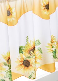 Scheibengardine mit Sonnenblumen-Druck, bpc living bonprix collection