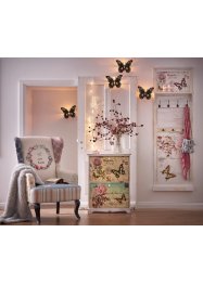 Schuhschrank mit Schmetterling-Design, 2 Klappen, bpc living bonprix collection