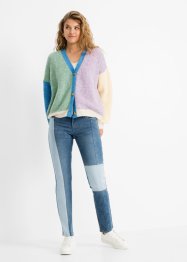 Straight Jeans gepatcht, RAINBOW
