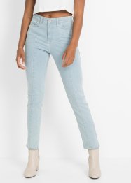 Skinny-Jeans mit Reißverschluss-Detail, RAINBOW