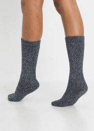 Thermo Frottee Socken (4er Pack), bpc bonprix collection