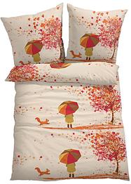 Bettwäsche mit Herbstmotiv, bpc living bonprix collection