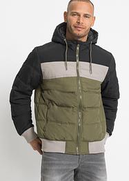 Winter-Steppjacke mit Kapuze, John Baner JEANSWEAR