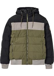 Winter-Steppjacke mit Kapuze, John Baner JEANSWEAR