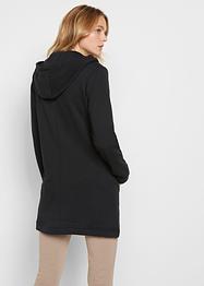 Long-Sweatjacke mit Reißverschlusstaschen, bpc bonprix collection