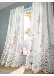 Vorhang mit floralem Druck (1er Pack), bpc living bonprix collection