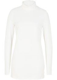Stretch-Longshirt aus Baumwolle mit Rollkragen, Soft-Touch, bpc bonprix collection
