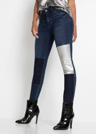 Super-Skinny-Jeans mit Glanz-Patches, RAINBOW