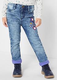 Mädchen Thermojeans mit Jerseyfutter, John Baner JEANSWEAR