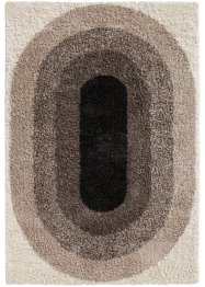 Hochflor Teppich mit ovalem Muster, bpc living bonprix collection