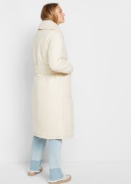 Wattierter Mantel mit Gürtel aus recyceltem Polyester, bpc bonprix collection