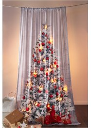 LED Vorhang mit weihnachtlichem Schneebaum, bpc living bonprix collection
