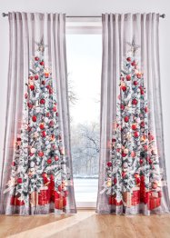 LED Vorhang mit weihnachtlichem Schneebaum, bpc living bonprix collection