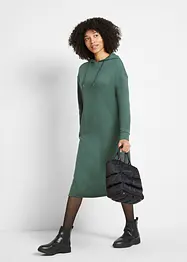 Oversize-Sweatkleid mit Kapuze, bonprix