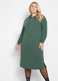 Oversize-Sweatkleid mit Kapuze, bonprix