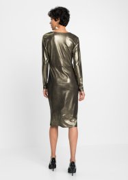Kleid in Metallic-Optik, BODYFLIRT