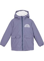 Mädchen wasserabweisende Winterjacke mit Teddyfutter, bpc bonprix collection