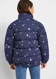 Mädchen Winterjacke mit Sternen Druck, bpc bonprix collection