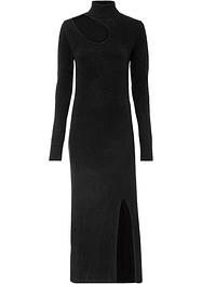 Langes Strickkleid mit Cut-Outs, RAINBOW