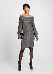 Off-Shoulder Strickkleid, BODYFLIRT boutique