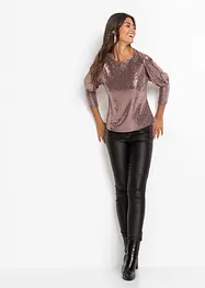 Pailletten-Shirt, bonprix