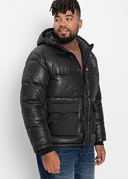Steppjacke im Material-Mix mit recyceltem Polyester, Loose Fit, RAINBOW